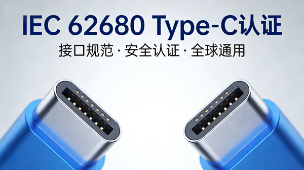 全球动态 | 国际电工委员会（IEC）：Type‑C 接口 IEC 62680 认证要求