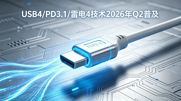 Global Updates | Technical Upgrade: Popularization of USB4/PD3.1/Thunderbolt 4 (Q2 2026)        用日语翻译 用韩语翻译 用德语翻译